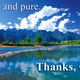 A recent GE ad touting the company's cleanup of a river it polluted.